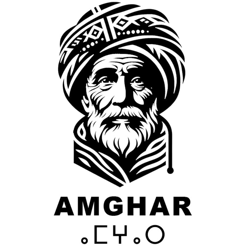 Amghar ⵣ - Collier prénom Amazigh personnalisé